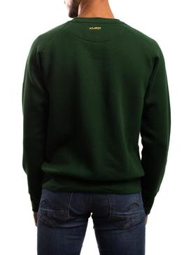 Sudadera Klout Basic Verde para Hombre