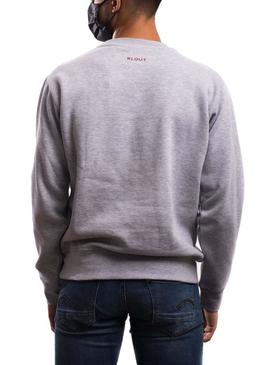 Sudadera Klout Logo Gris para Hombre