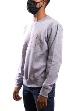 Sudadera Klout Logo Gris para Hombre