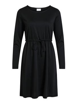 Vestido Vila Juner Negro Mujer