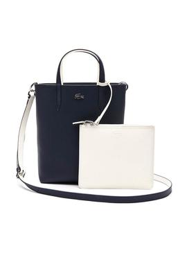 Bolso Lacoste Tote Marino para Mujer