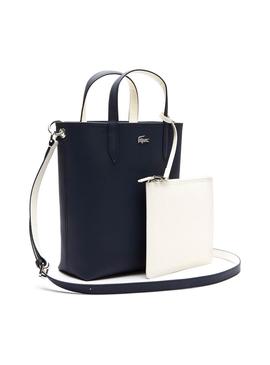 Bolso Lacoste Tote Marino para Mujer