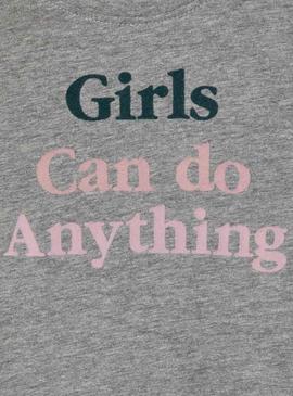 Camiseta Name It Girls Gris Para Niña