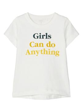 Camiseta Name It Girls Gris para Niña