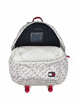 Mochila Tommy Hilfiger Core Blanco Niño y Niña