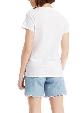 Camiseta Levis Desert Blanco para Mujer