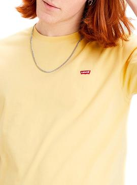 Camiseta LeVis Basic Amarillo para Hombre