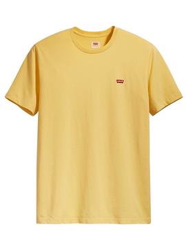 Camiseta LeVis Basic Amarillo para Hombre