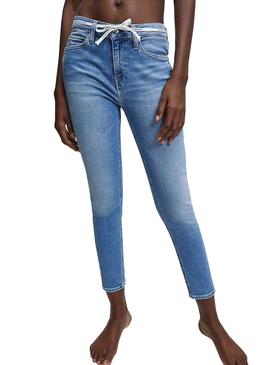 Pantalón Vaquero Calvin Klein Ankle AB052 Mujer