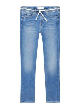 Pantalón Vaquero Calvin Klein Ankle AB052 Mujer