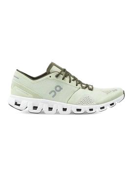 Zapatillas On Running Cloud X Aloe White Hombre