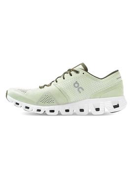 Zapatillas On Running Cloud X Aloe White Hombre