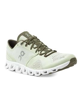 Zapatillas On Running Cloud X Aloe White Hombre