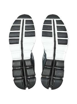 Zapatillas On Running CloudFlow Black White Hombre