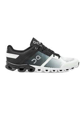 Zapatillas On Running CloudFlow Black White Hombre