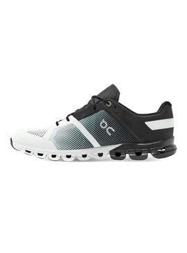 Zapatillas On Running CloudFlow Black White Hombre