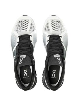 Zapatillas On Running CloudFlow Black White Hombre