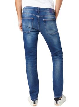 Pantalón Vaquero Pepe Jeans Stanley Azul Hombre