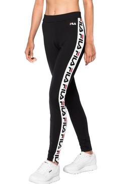 Leggings Fila Holly Negro Mujer