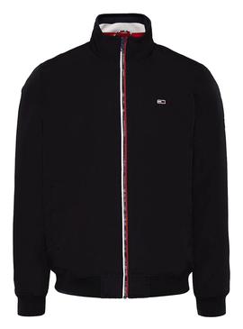 Chaqueta Tommy Jeans Essential Negro para Hombre