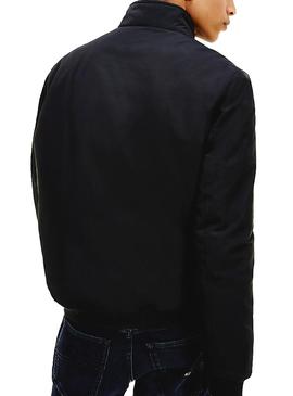 Chaqueta Tommy Jeans Essential Negro para Hombre