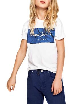 Camiseta Pepe Jeans Raury Azul Niño