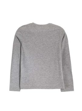 Camiseta Mayoral Corazones Gris Para Niña