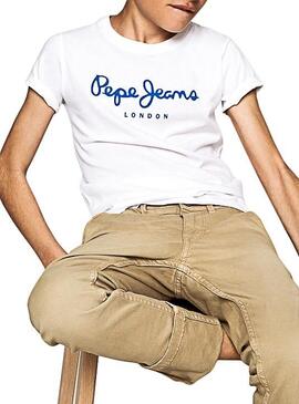 Camiseta Pepe Jeans Art Blanco Niño