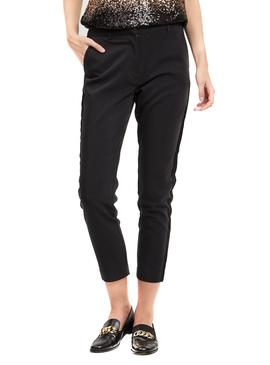 Pantalon Vila Viadelia Negro Para Mujer