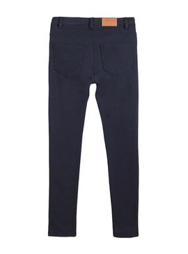 Pantalon Mayoral Felpa Marino Teen