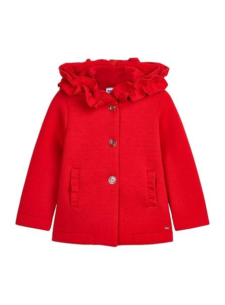 Chaqueta Mayoral Volantes Rojo Niña