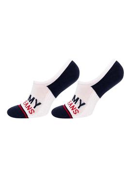 Pack Calcetines Tommy Jeans Footie Unisex Multi