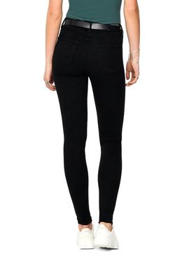 Pantalón Vaquero Only Lida Skinny Negro Para Mujer