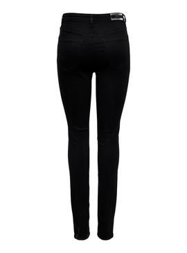 Pantalón Vaquero Only Lida Skinny Negro Para Mujer