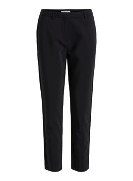 Pantalon Vila Viadelia Negro Para Mujer