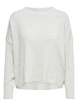 Jersey Only Tessa Texturizado Beige Para Mujer