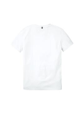 Camiseta Tommy Hilfiger CN KNIT Blanca