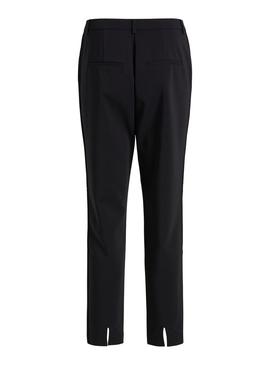 Pantalon Vila Viadelia Negro Para Mujer