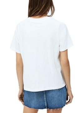 Camiseta Pepe Jeans Anette Blanco para Mujer