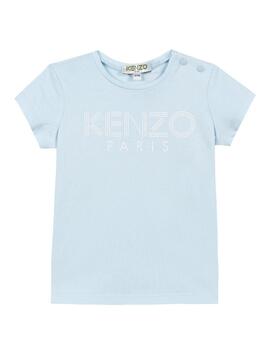 Camiseta Kenzo Logo BB Azul Niño