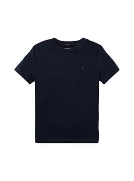 Camiseta Tommy Hilfiger CN KNIT Azul Marino