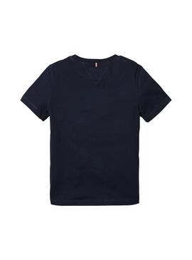 Camiseta Tommy Hilfiger CN KNIT Azul Marino