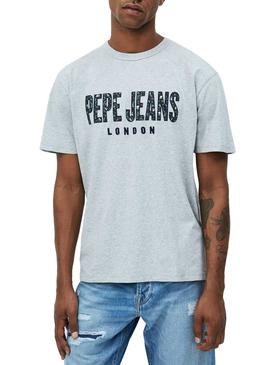 Camiseta Pepe Jeans Salvador Gris para Hombre