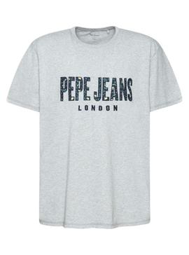 Camiseta Pepe Jeans Salvador Gris para Hombre