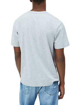 Camiseta Pepe Jeans Salvador Gris para Hombre