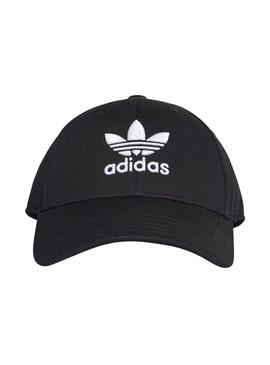 Gorra Adidas Trefoil Baseball Negro Hombre y Mujer