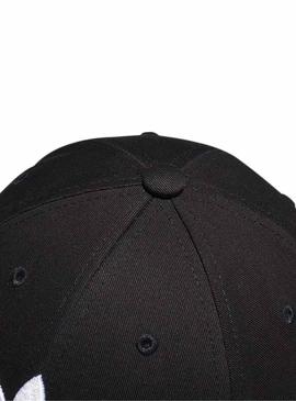 Gorra Adidas Trefoil Baseball Negro Hombre y Mujer