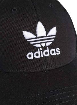 Gorra Adidas Trefoil Baseball Negro Hombre y Mujer