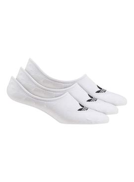 Calcetines Adidas 3 Pares Pinkies Blanco Niños