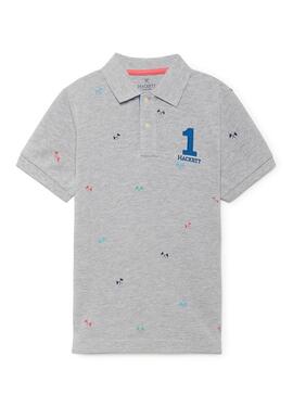 Polo Hackett Beach Gris